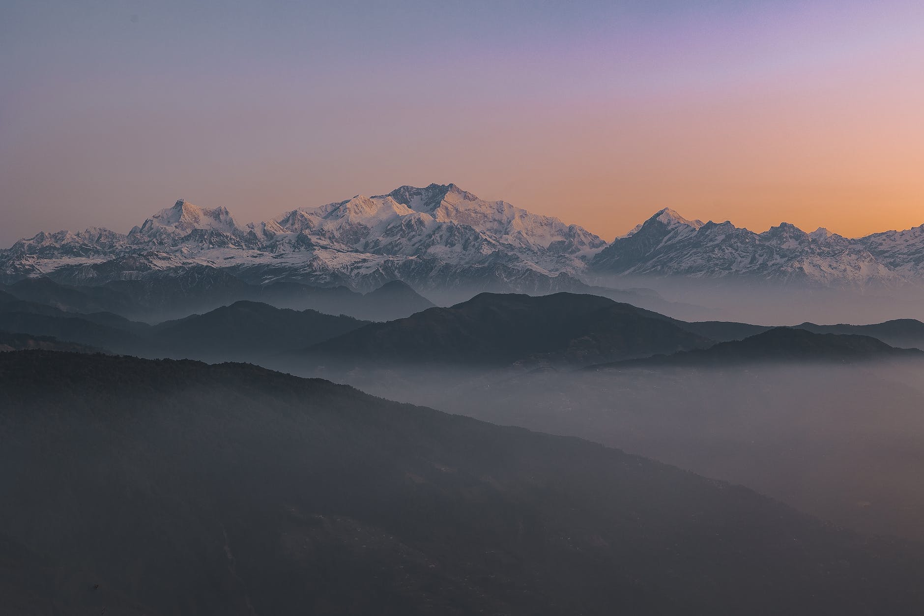 kanchanjunga mountain sunrise